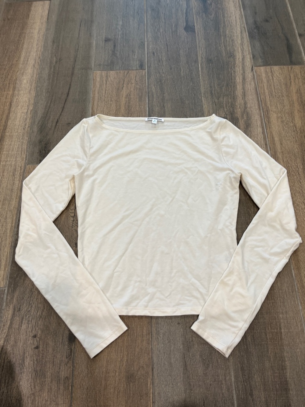 NEW Reformation Wiley Knit Top Size Medium - Picture 3 of 6